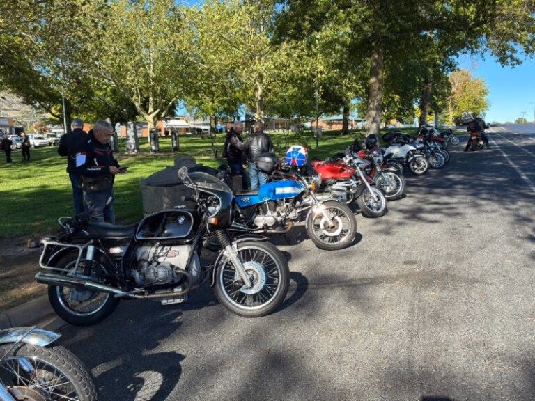 Bikes at Tallangatta